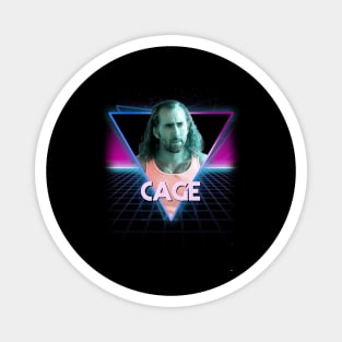 Nicolas Cage 80's Triangle Magnet